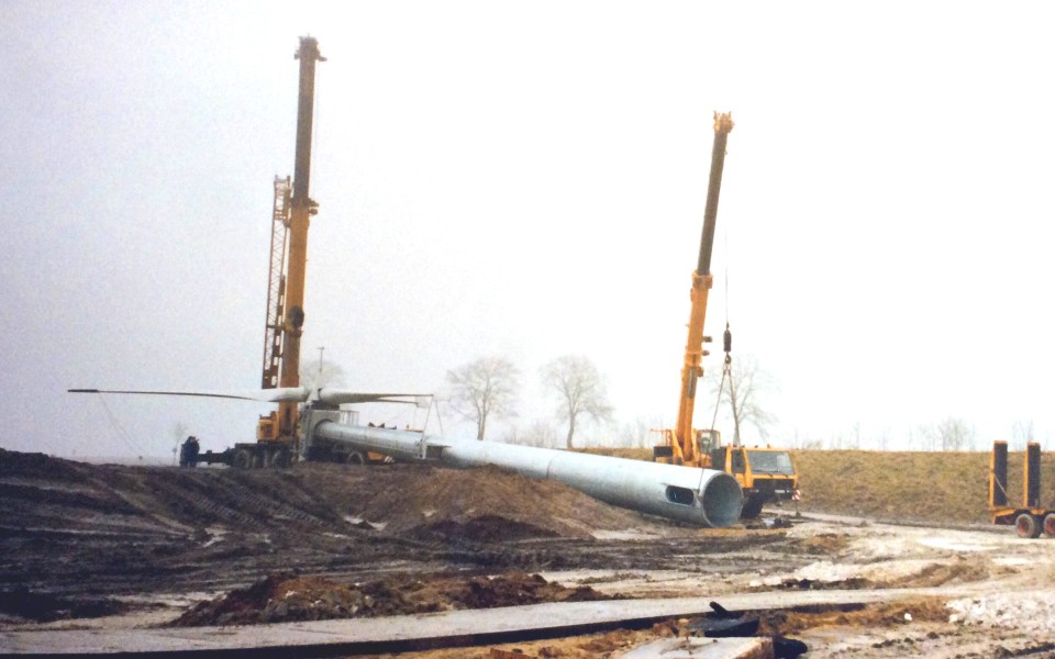 1995 – Nachhaltigkeit mit Windkraft