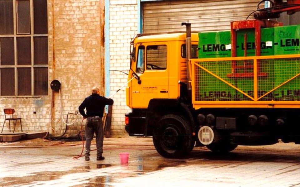 2003 – Gründung der Schlamann Baustrofftransporte GmbH